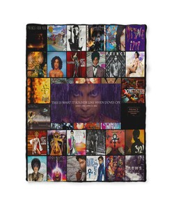 Prince Rogers Nelson Quilt Blanket Gift For Fans Of Prince Singer Adult Hooded Blanket Bedroom Personalized Customized Home Decor Gift