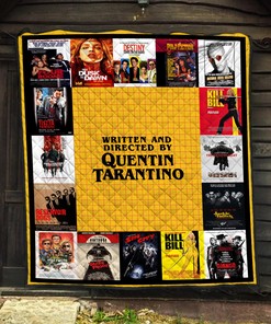 Quentin Tarantino Movies Quilt Blanket - Gift For Quentin Tarantino Fans