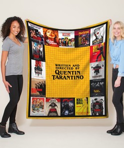 Quentin Tarantino Movies Quilt Blanket - Gift For Quentin Tarantino Fans