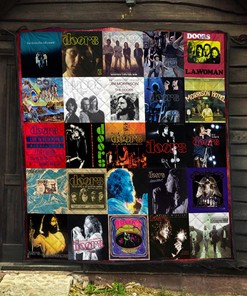 Quilt Bedding Set Blanket - Jim Morrison The Doors American Rock Band Home Decor