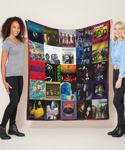 Quilt Bedding Set Blanket - Jim Morrison The Doors American Rock Band Home Decor