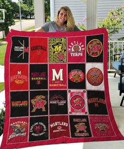 Quilt Bedding Set Blanket featuring Maryland Terrapins - Great for Terrapins Fans