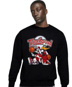 Rabbit And Duck Squad Unisex Sweatshirt Match 11s Cherry