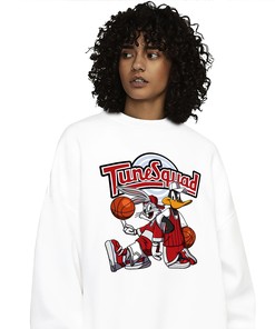 Rabbit And Duck Squad Unisex Sweatshirt Match 11s Cherry