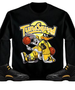 Rabbit And Duck Squad Unisex Sweatshirt Match 12s Black Taxi