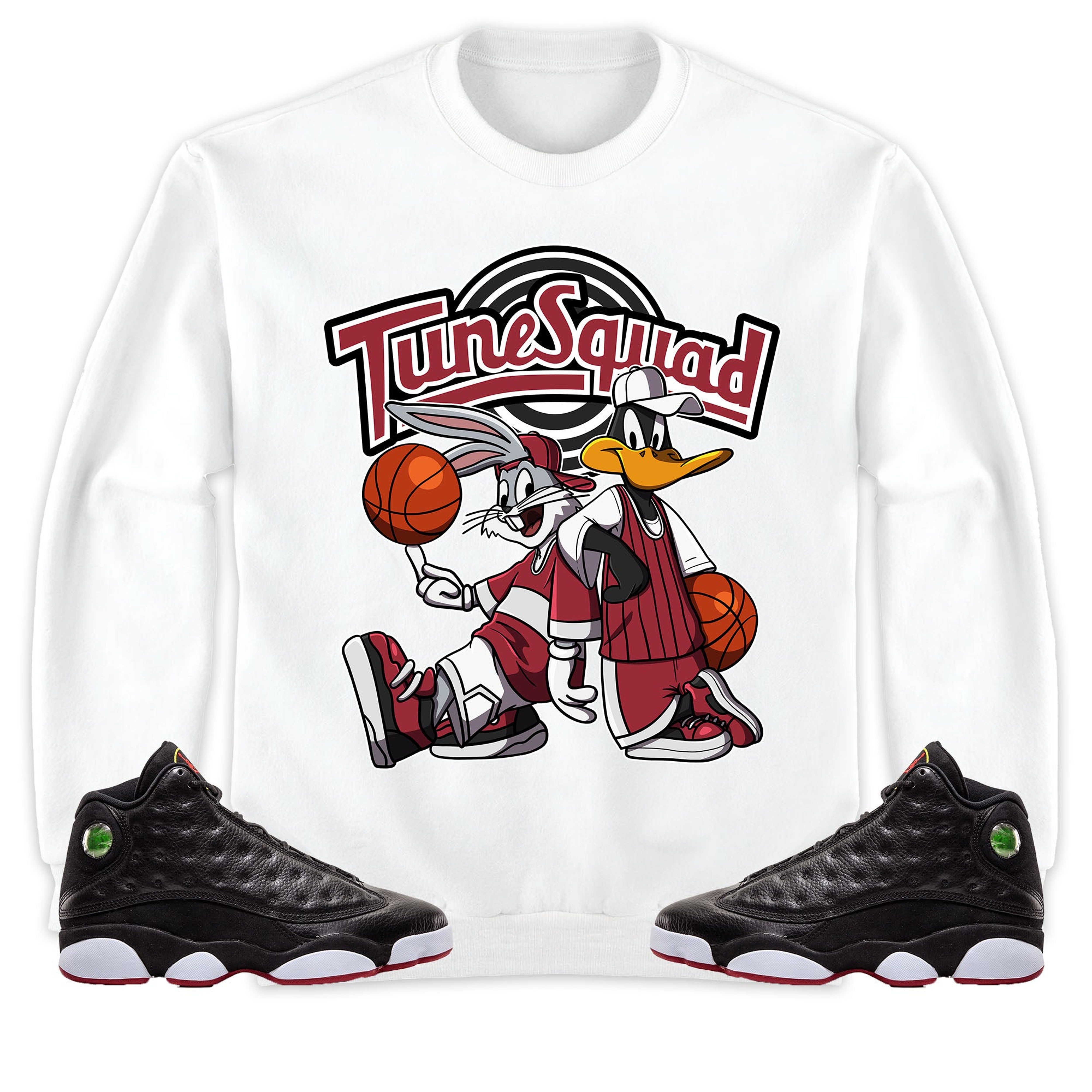 Rabbit And Duck Squad Unisex Sweatshirt Match 13s Playoffs