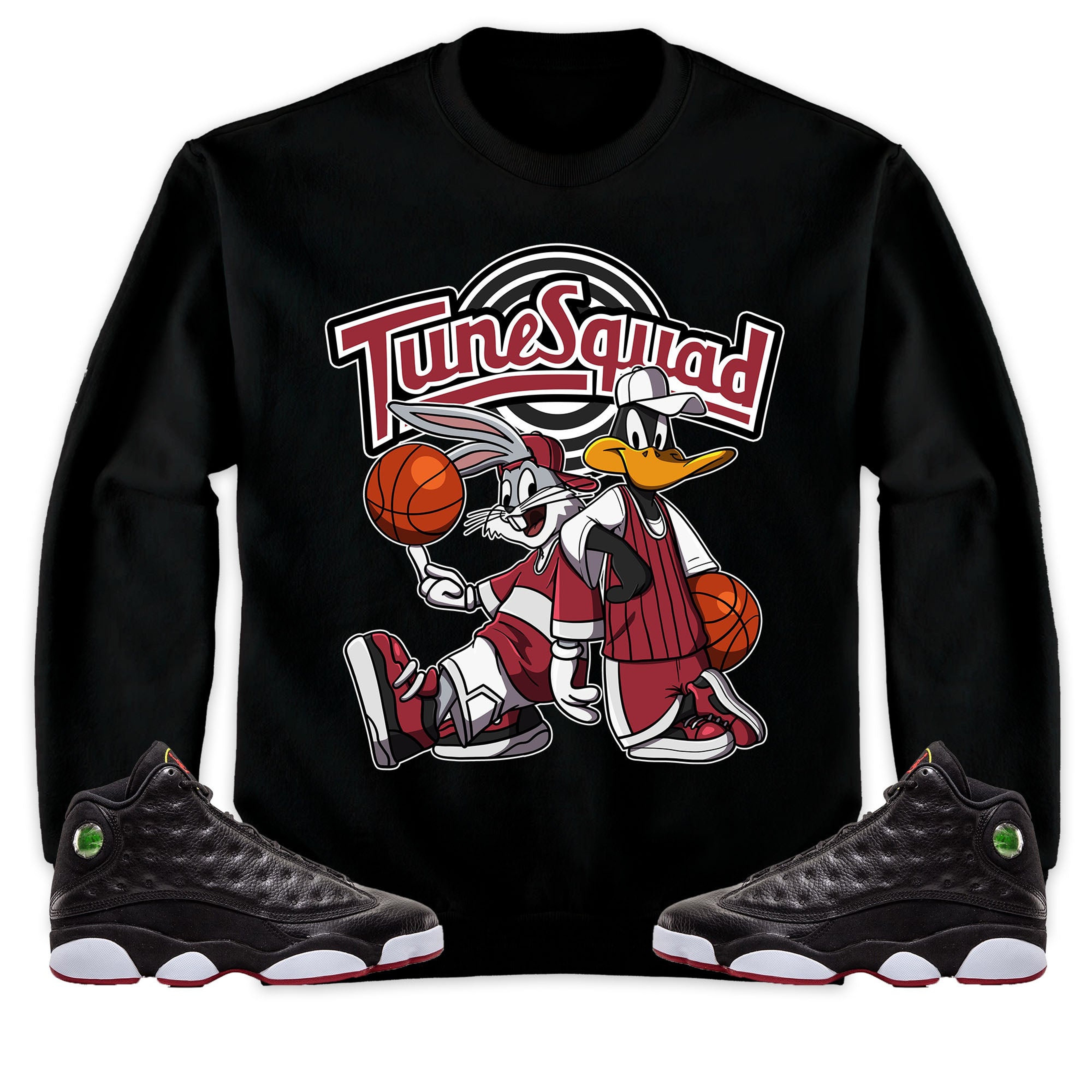 Rabbit And Duck Squad Unisex Sweatshirt Match 13s Playoffs