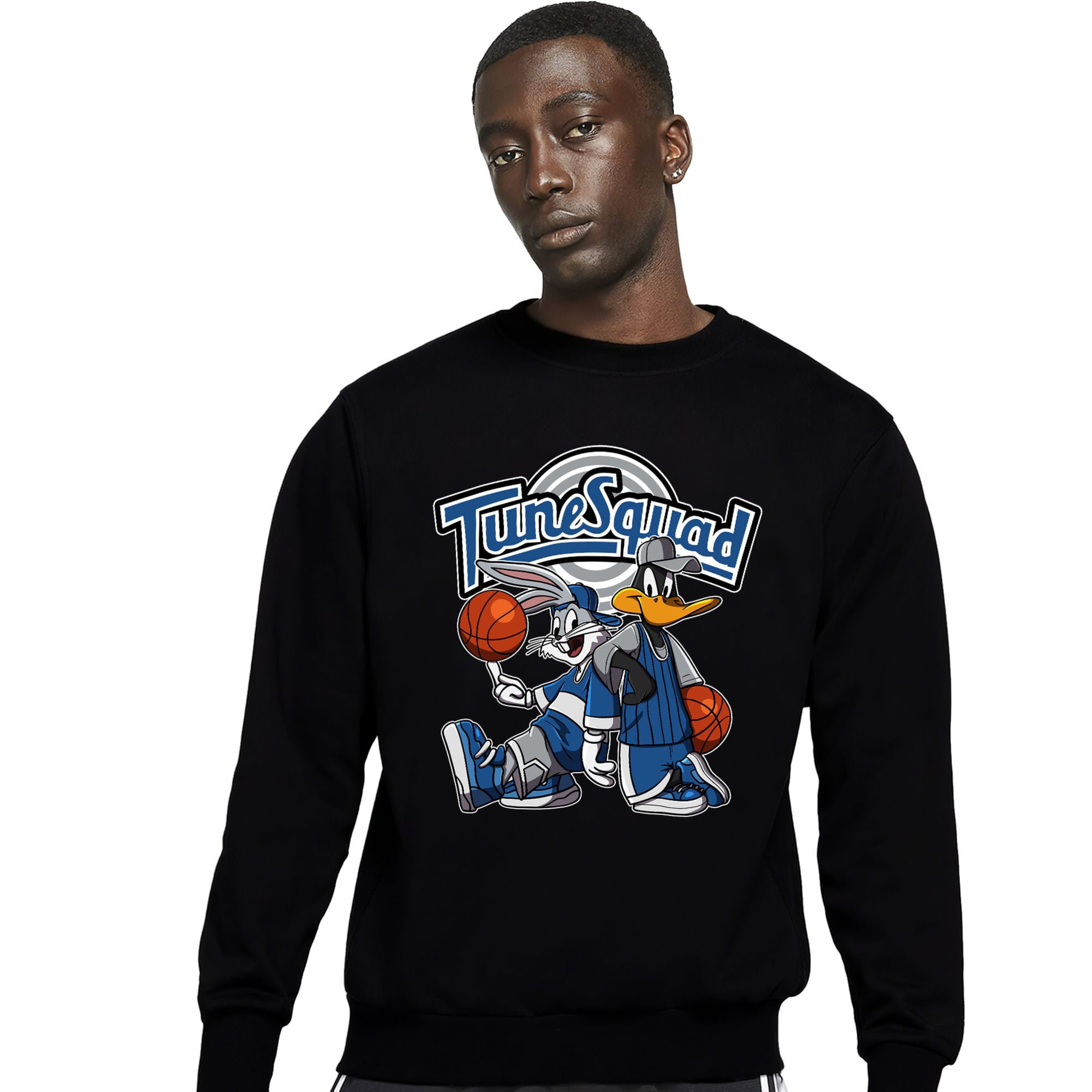 Rabbit And Duck Squad Unisex Sweatshirt Match 13s Retro French Blue