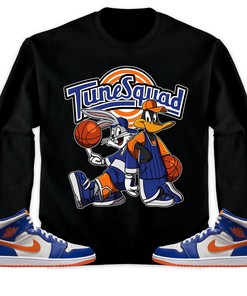 Rabbit And Duck Squad Unisex Sweatshirt Match 1s Mid Wheaties Knick