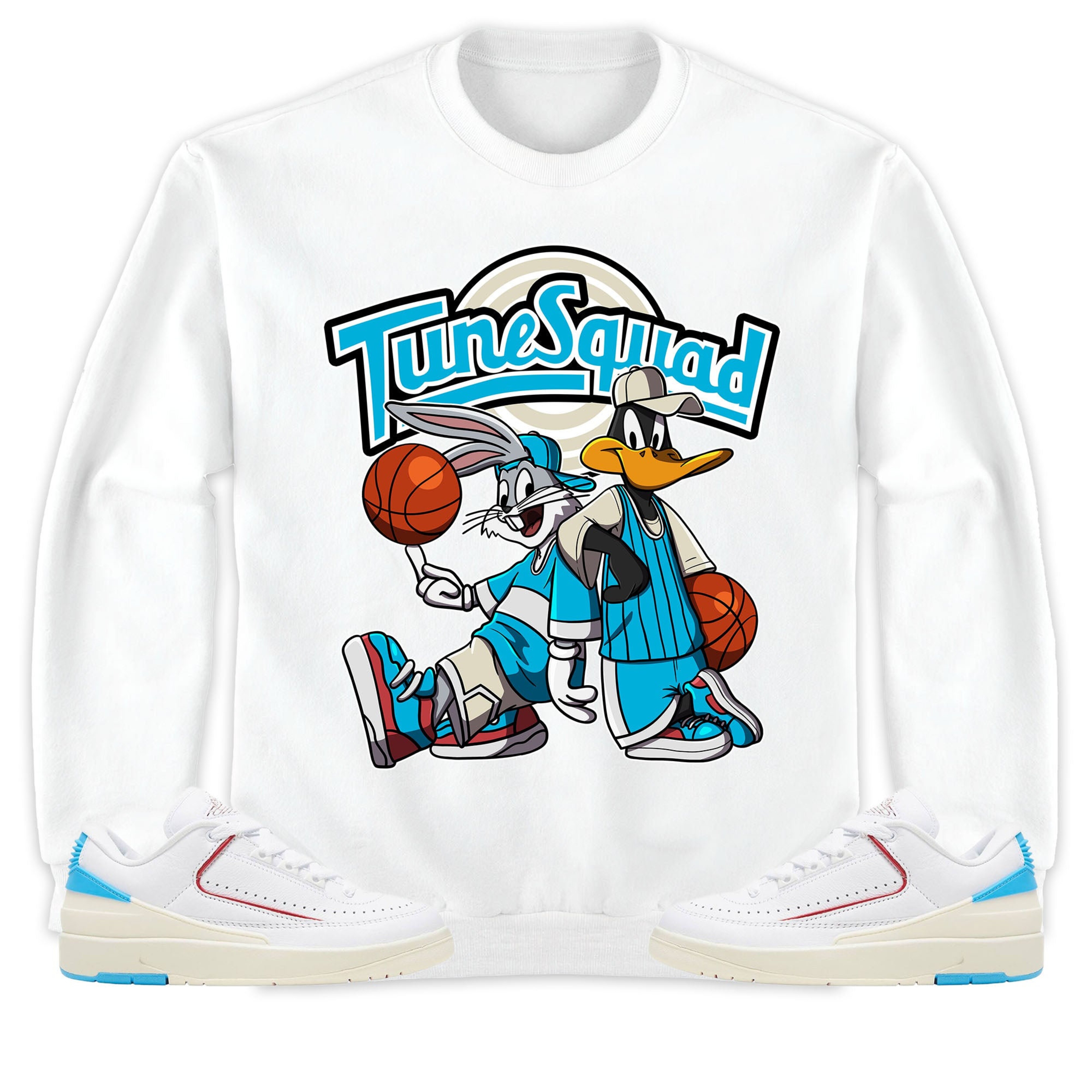 Rabbit And Duck Squad Unisex Sweatshirt Match 2s Low University To Chi