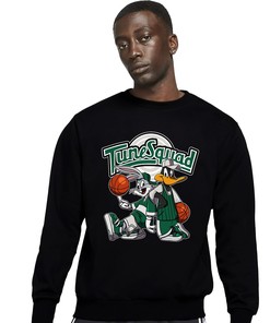 Rabbit And Duck Squad Unisex Sweatshirt Match 4s SB Pine Green