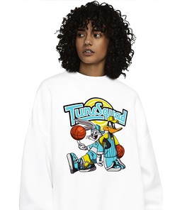 Rabbit And Duck Squad Unisex Sweatshirt Match 5s Aqua