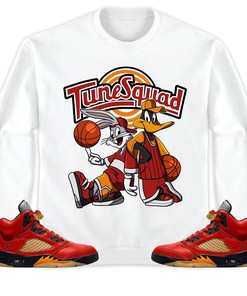 Rabbit And Duck Squad Unisex Sweatshirt Match 5s Mars For Her