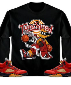 Rabbit And Duck Squad Unisex Sweatshirt Match 5s Mars For Her