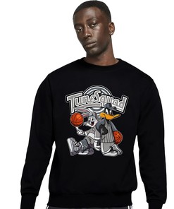Rabbit And Duck Squad Unisex Sweatshirt Match 6s Cool Grey