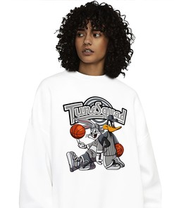 Rabbit And Duck Squad Unisex Sweatshirt Match 6s Cool Grey