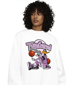 Rabbit And Duck Squad Unisex Sweatshirt Match 7s Barely Grape Lavender