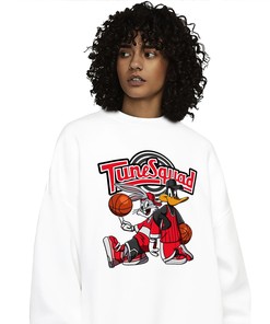 Rabbit And Duck Squad Unisex Sweatshirt Match 9s Retro Chile Red