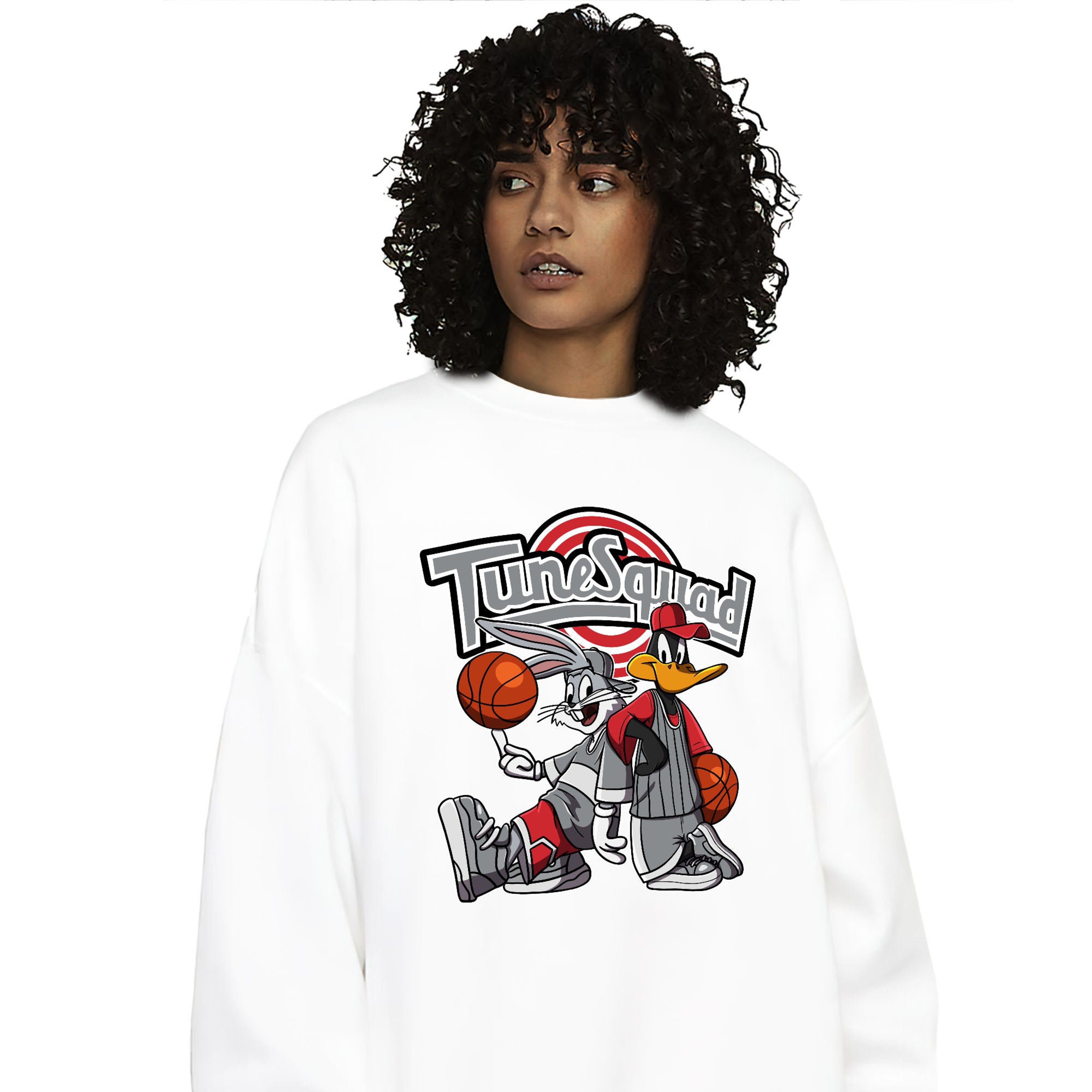 Rabbit And Duck Squad Unisex Sweatshirt Match 9s Retro Fire Red
