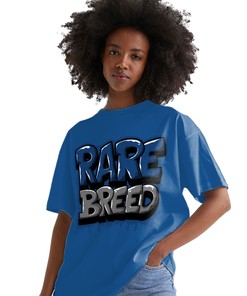 Rare Breed Shirt Match Jordan 1 High OG True Blue Shirt In Color Royal