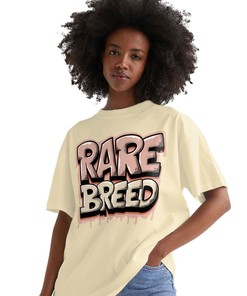 Rare Breed Shirt Match Jordan 1 OG Washed Pink Shirt In Color Nature