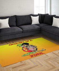 Rat Fink Anatomy Of A Fink Rug Hot Rod Rug for Garage