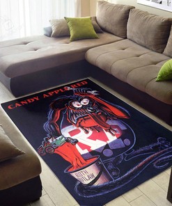 Rat Fink Candy Apple Red Rug Hot Rod Rug for Garage