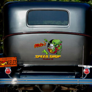 Rat Fink Decals, Rat Fink Sticker, Personalized Rat Rod Door Decals