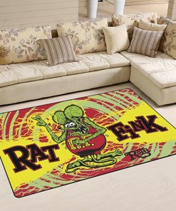 Rat Fink Hot Rod Area Rug Hot Rod Rug for Garage