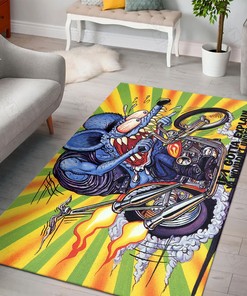 Rat Fink If I Gotta Explain You Wouldn't Understand Rug Hot Rod Rug for Garage