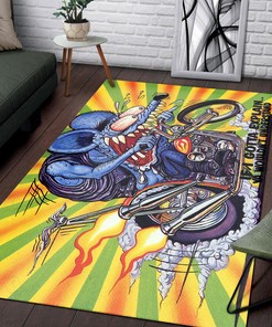 Rat Fink If I Gotta Explain You Wouldn't Understand Rug Hot Rod Rug for Garage