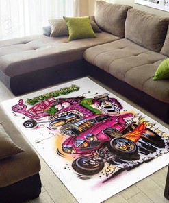 Rat Fink Studebakers Rule Rug Hot Rod Rug for Garage