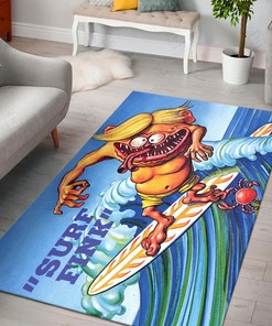 Rat Fink Surf Fink Rug Hot Rod Rug for Garage