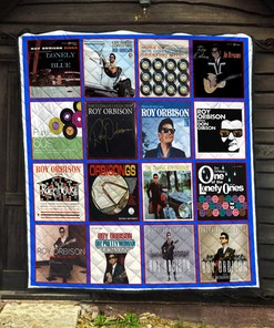 Roy Orbison Albums Quilt Blanket - Ideal Gift for Roy Orbison Fans