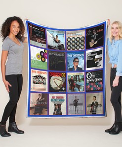 Roy Orbison Albums Quilt Blanket - Ideal Gift for Roy Orbison Fans