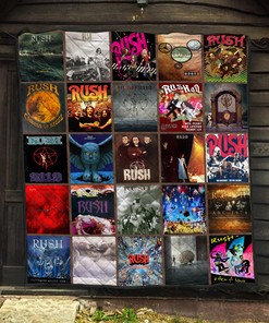 Rush Band Best Music Rock Quilt Blanket - Fan Lover