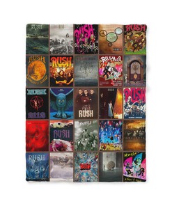 Rush Band Best Music Rock Quilt Blanket - Fan Lover