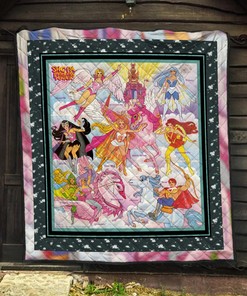 She Ra Princess Adora Quilt Blanket - Gift For She-Ra Princess Adora Fans