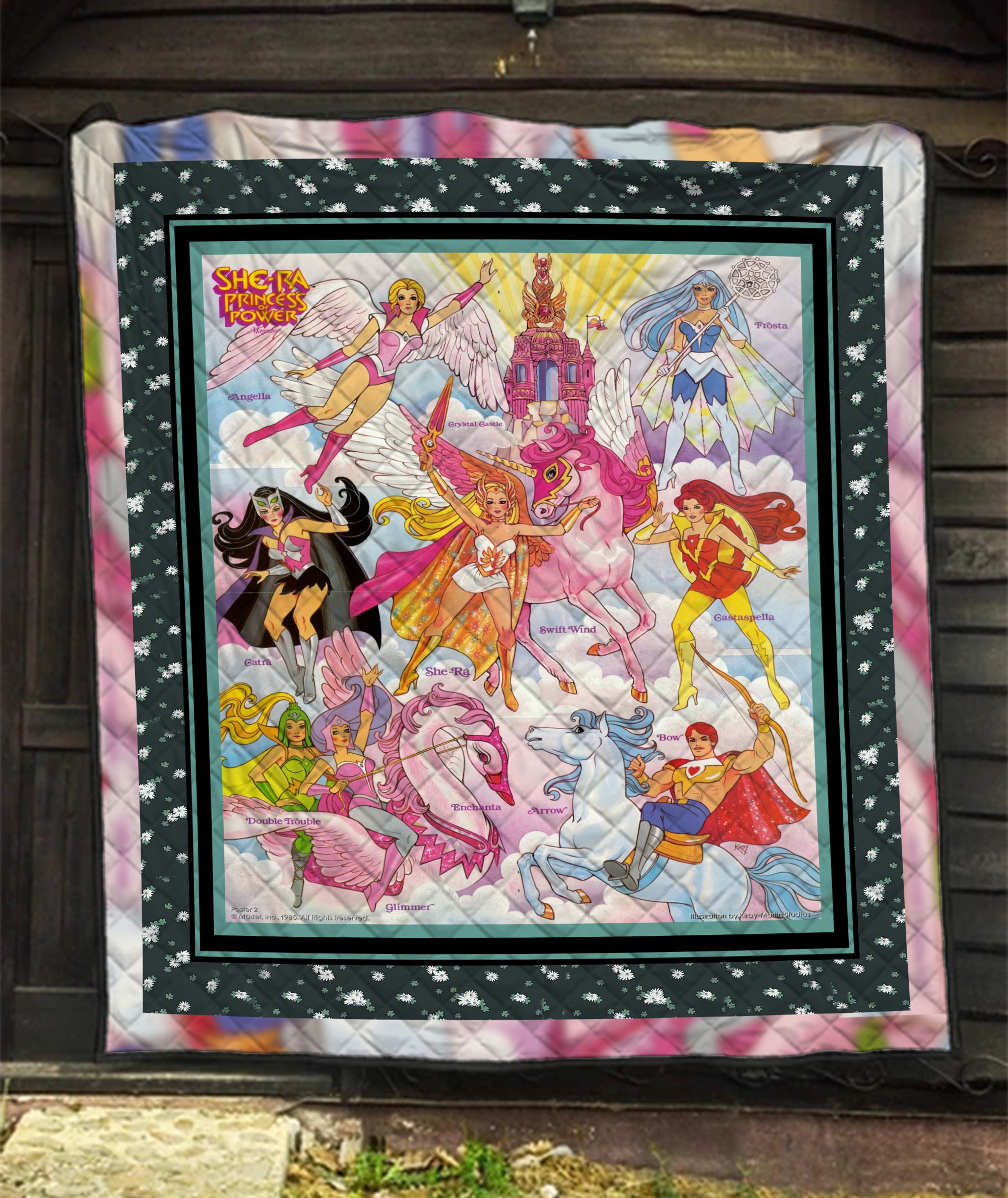 She Ra Princess Adora Quilt Blanket - Gift For She-Ra Princess Adora Fans