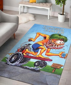 Sidewalk Surfer Rat Fink Rug - Add a Funky Vibe to Your Decor