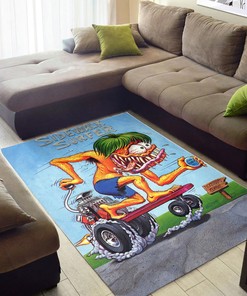 Sidewalk Surfer Rat Fink Rug - Add a Funky Vibe to Your Decor