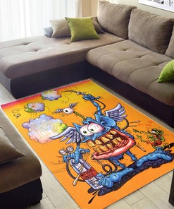 Slam It with Attitude! Rat Fink Rug - Add Some Edginess to Any Room