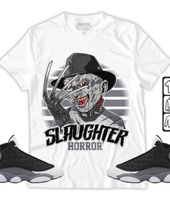 Slaughter To prevail Unisex Sneaker Shirt Match Black Flint 13s Tee, Jordan Retro 13 Black Flint T-Shirt, Hoodie, Sweatshirt