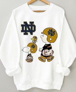 Snoopy and Woodstock Notre Dame Tee