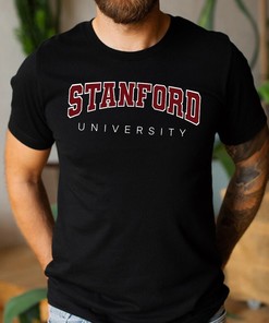 Stanford University Crewneck Sweatshirt, Varsity College Stanford University Shirt for Fans