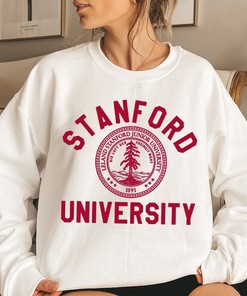 Stanford University T Shirt - Stanford University T-Shirt in Vintage Style
