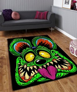 Stay Cool with the Rat Fink Cool Area Rug - Ideal for Living Spaces