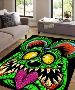 Stay Cool with the Rat Fink Cool Area Rug - Ideal for Living Spaces