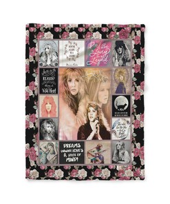 Stevie Nicks Albums Quilt Blanket - Gift For Stephanie Lynn Nicks Fans
