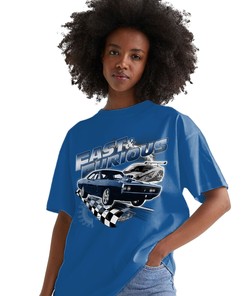 Street Racing Shirt Match Jordan 1 High OG True Blue Shirt In Color Royal
